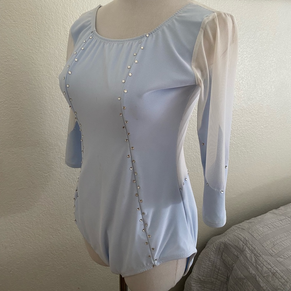 Dance competition leotard